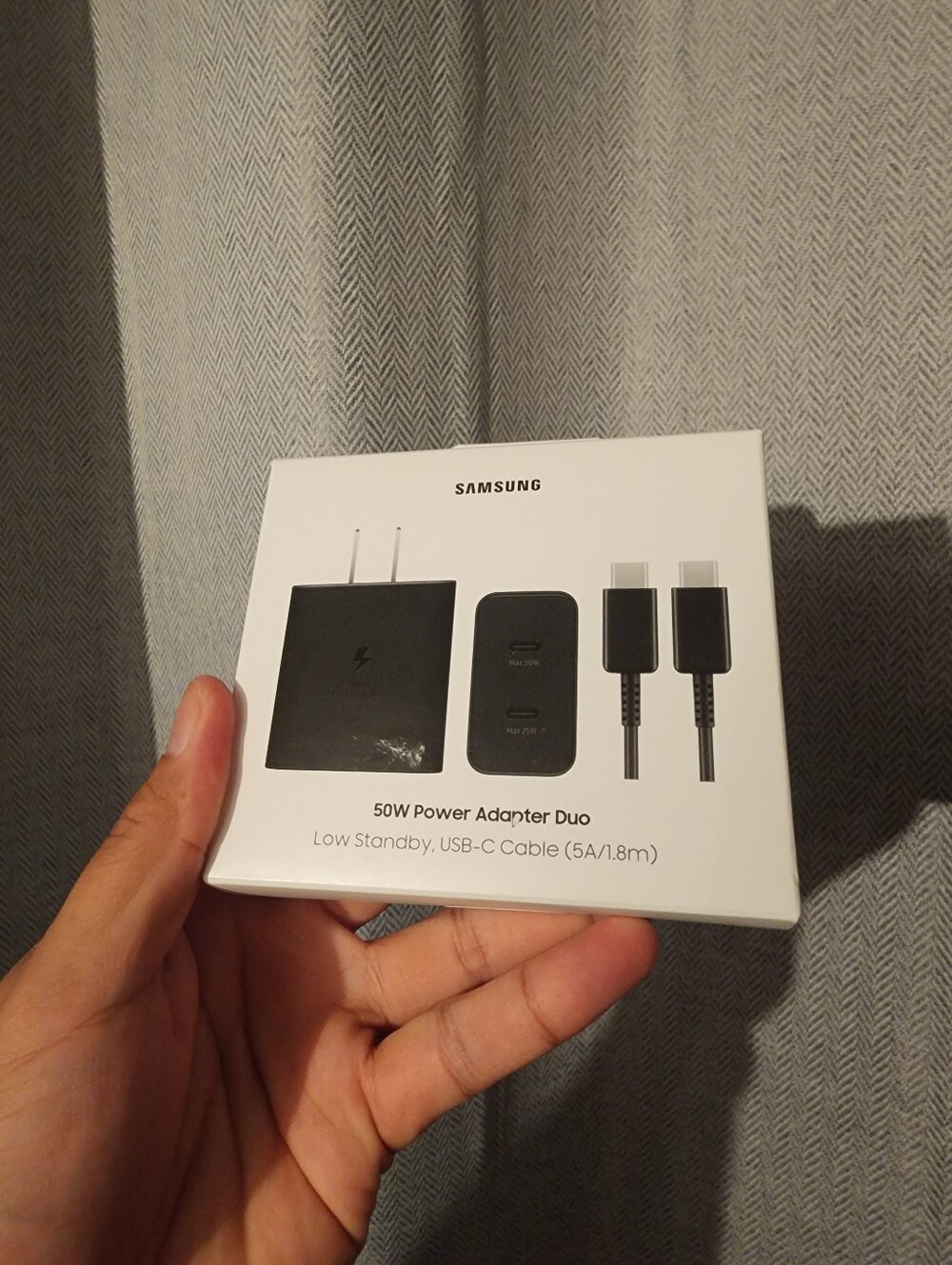 Samsung 50W Power Adapter Duo Brand New